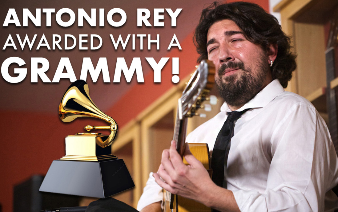 Antonio Rey Wins a LATIN GRAMMY AWARD in the Best Flamenco Album Category.